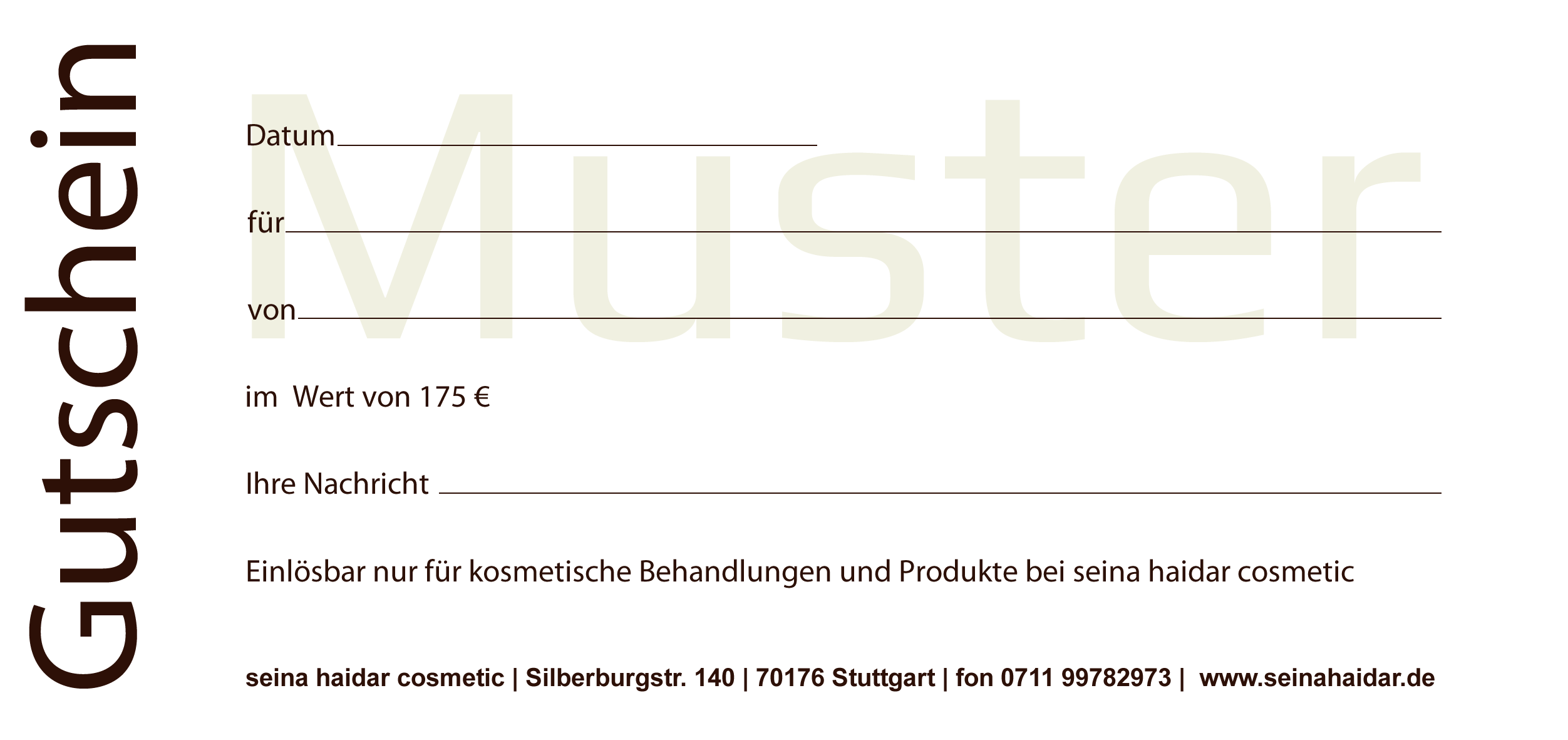 Gutschein 175